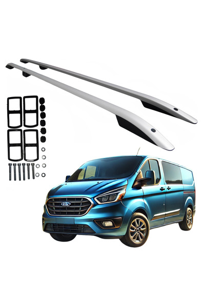 Autoalorria Bare de plafon FORD TRANSIT CUSTOM LONG din 2012 până în 2023 SILVER