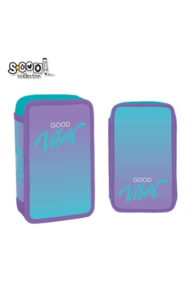 S COOL Penar echipat GOOD VIBES S-COOL, 2 fermoare, 29 de piese