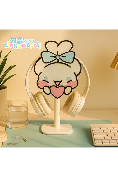 Caseybox Cinnamoroll Kulaklık Tutucu – Oyuncu Masası Aksesuarı | Gaming Setup...