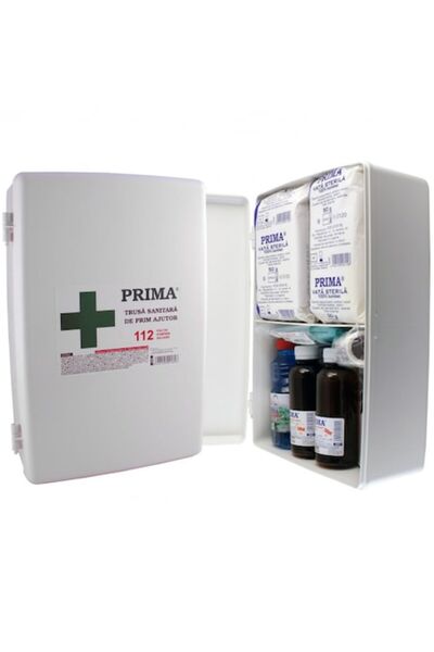 Safety Work Trusă medicală de prim ajutor nedetașabilă, montabilă pe perete, ...