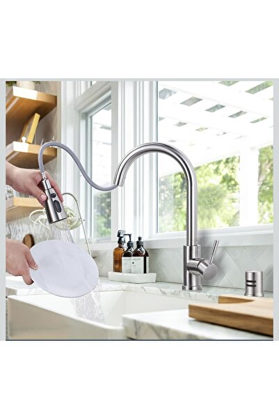 İyem Spiral Kitchen Mixer Tap