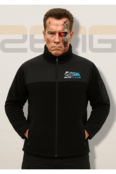 ZENG Autoclean car wash Printed fleece jacket softshell Printed