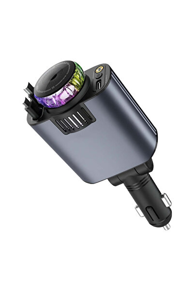 Tradeo 5-in-1 Car Charger and Star light with Air Freshener