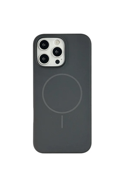 KILIF HOUSE Iphone 14 Pro Uyumlu Lens Hediyeli İçi Süet Mag Guard Magsafe Des...
