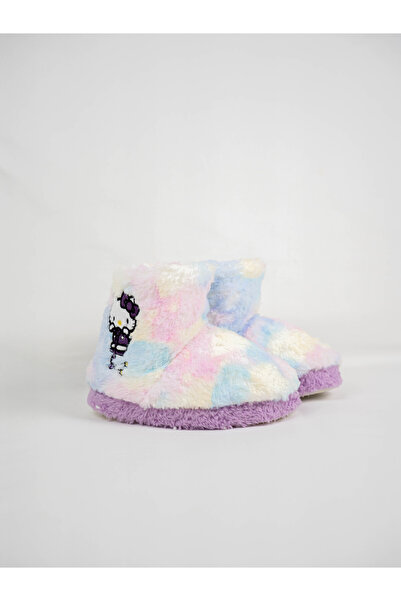 Hello Kitty Lisanslı Figürlü Peluş Bebek Çocuk Panduf