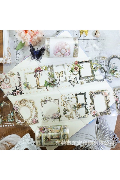 İthal G14-2m rame cu flori cu hologramă PET Tape