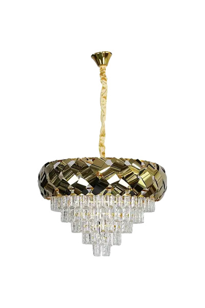 HAMER Luxury Crystal Chandelier, Modern Gold Chandelier, 60cm