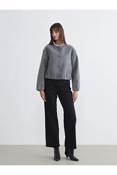 LC Waikiki Beli Kemerli Wideleg Women's Jean Trousers (W5)