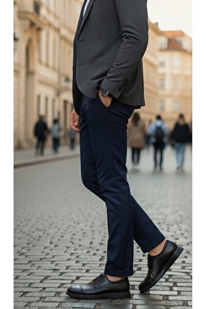 FOREX 2918 Dr. Προτεινόμενα Ανδρικά Παπούτσια Classic από Γνήσιο Δέρμα Μαύρα