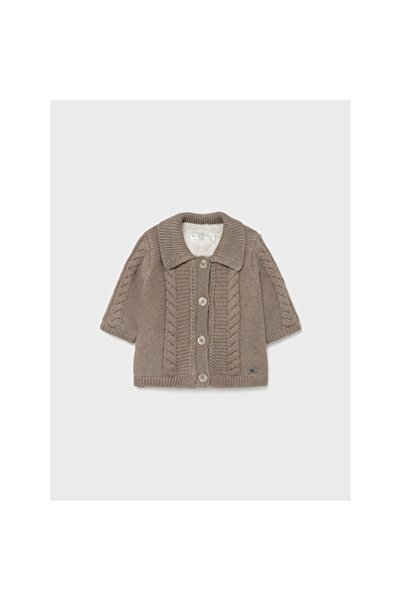 MAYORAL Boys' Cardigan, 80 cm, Brown