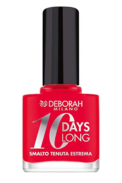 Deborah , Διάρκεια 10 Ημερών, Βερνίκι Νυχιών, EN870, Κόκκινο Κοραλί, 11 ml