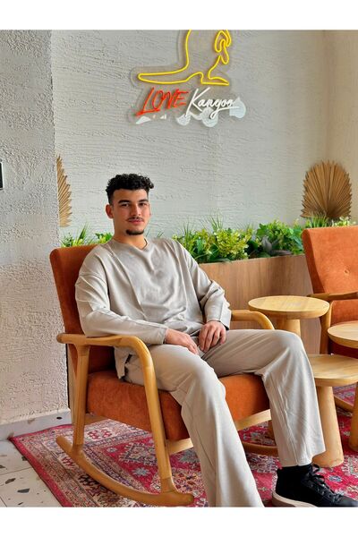 İREMŞAHİN İREM ŞAHİN ERKEK MODAL KUMAŞ ALT-ÜST EŞOFMAN TAKIMI BOL PAÇA