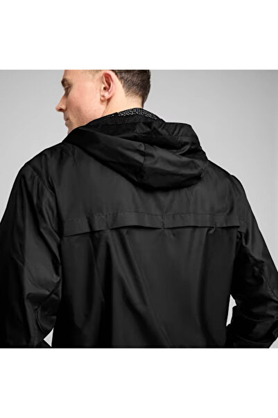 Puma Ess Regular Windbreaker Чорний чоловічий дощовик і вітровка 684625-01
