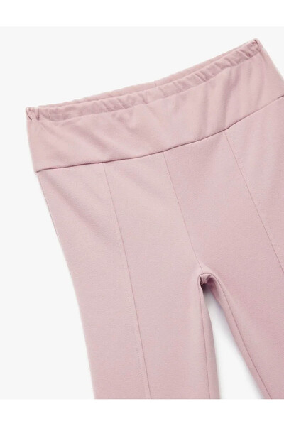 Koton Basic Spanish Leggings Lilac Girl's Pants 6Wkg40031Ak