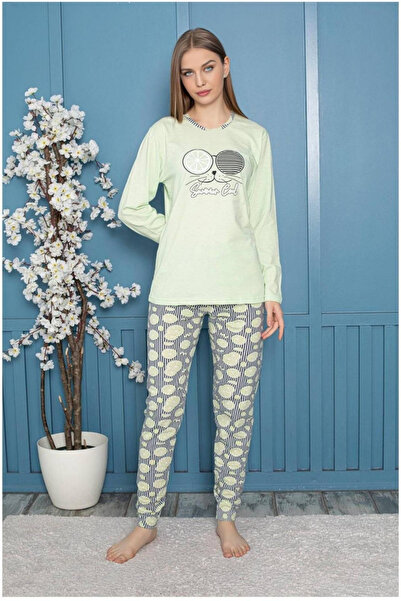 embody Pijamale din bumbac pentru femei, confortabile, cu imprimeu cool cu ​​...