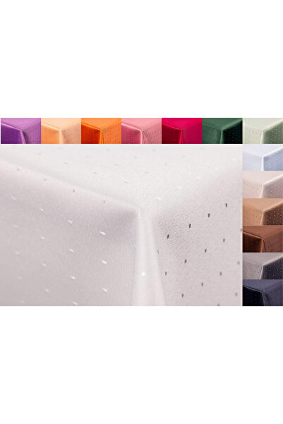 OEM Damask textile tablecloth, rectangular, cream, 160x260cm