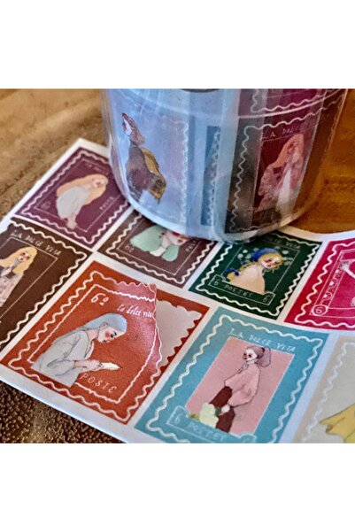 İthal P2-La dolce Vita 50cm bandă washi cu croială bucăți