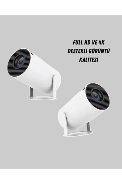Generic Brand 4K Supported Full Hd Projector – 130 Inch Wide Screen, with Wifi and HDMI Connectivity