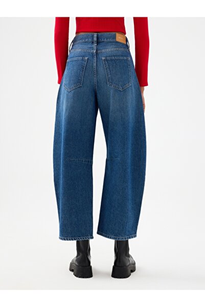 Loft Barrel Regular Fit Kadın Pantolon