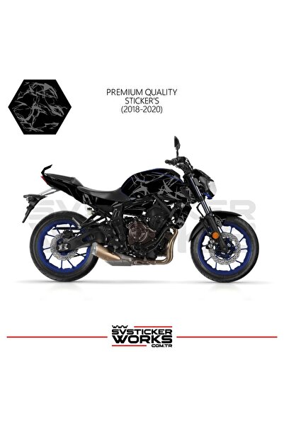 ARONA ملصق تغليف MT-07 2018-2020 طراز Lightning Motor Fairing Model Ready Kit...