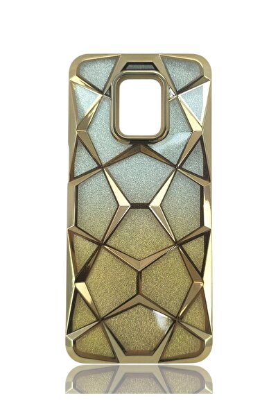 batuteknoloji Xiaomi Redmi Note 9 Pro Simli Lazer Viole Prizma Silikon Kapak
