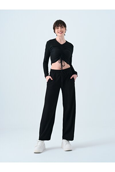 Loft Crop Women's Blouse U.Sleeve