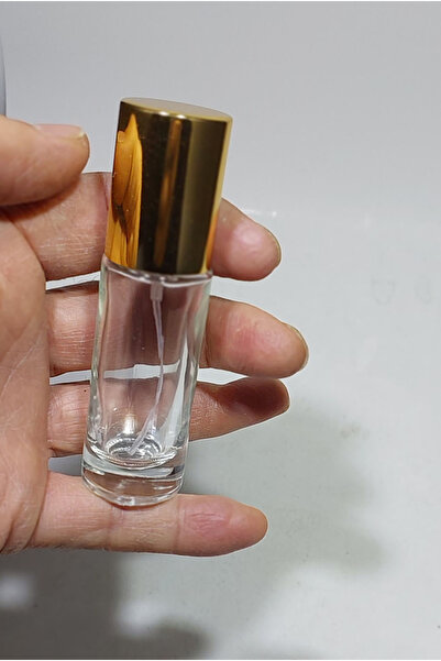 wellLine 20 Cc Cam metal spreyli şeffaf Şişe [20 Cc=20ml X 1 Adet] Şişe gold ...