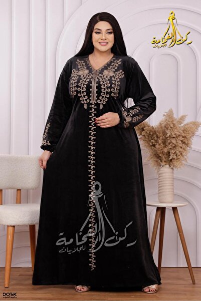 Generies High quality velvet Arabic jalabiya with a wonderful design