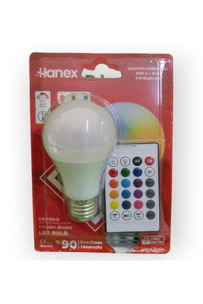 Lisinya Led Bulb Hnx-0902 9W Remote Controlled Rgb