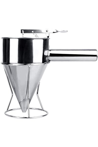 Twinkle Mart Stainless Steel Pancake Batter Dispenser, Funnel Dispenser with ...