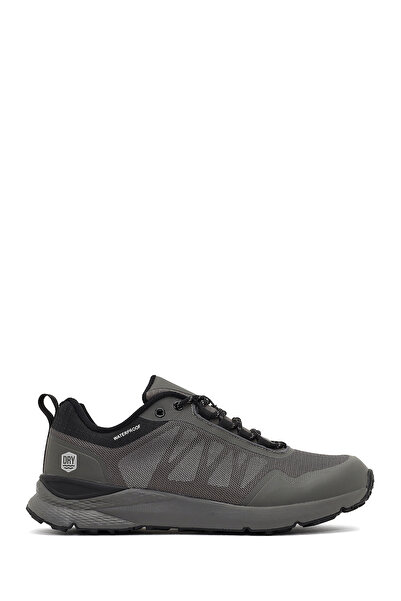 Derimod Dry Men's Gray Lace-Up Fabric Sneaker 25Wfd692114