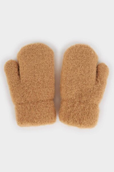 DeFacto Baby Boy Faux Wool Gloves F0028A525Wn