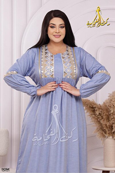 Generies Linen abaya made of light and comfortable linen material with an elegant and modern design, ideal for everyday use