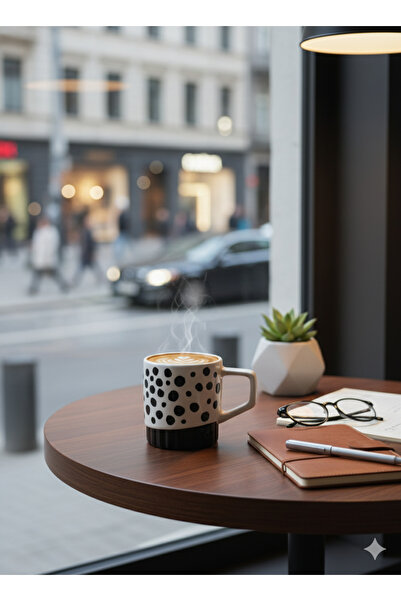 SeraCEY Handmade Ceramic Mug with Speckle Detail