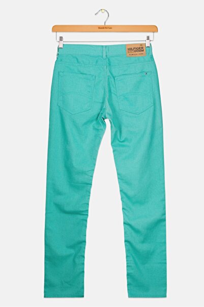 Tommy Hilfiger Kids Girl Solid Jeans, Green