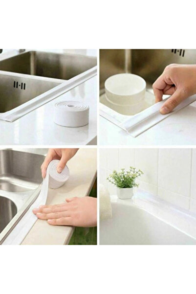 shopwave White Waterproof Sink Edge Tape (3.2m) (5047)