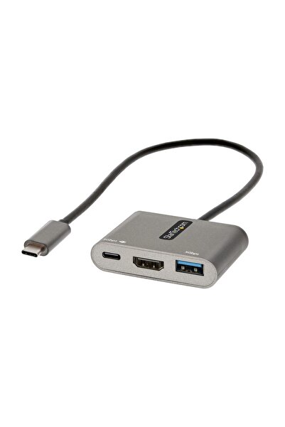 Other Adaptor multiport USB C StarTech.com, USB-C la HDMI 4K, PD 100W, Hub USB 3.0, CDP2HDUACP2