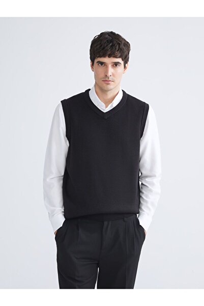 LC Waikiki LCWAIKIKI Classic Standart Kalıp V Yaka Erkek Triko Süveter
