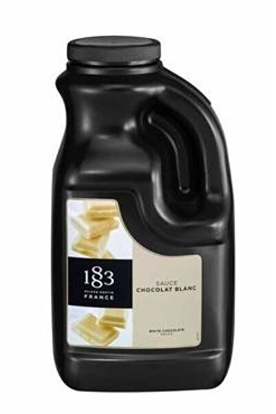 YABANEEZ صلصة الشوكولاتة البيضاء (1.8 لتر) "روتين 1883" (كرتون من عبوتين)