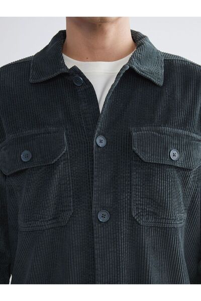 LC Waikiki LCW Vision Gömlek Yaka Erkek Gömlek Ceket