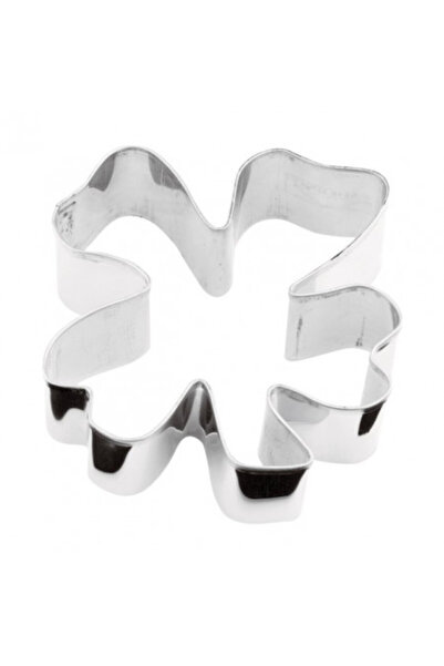 Paderno Stainless steel clover (4-leaf) cookie cutter