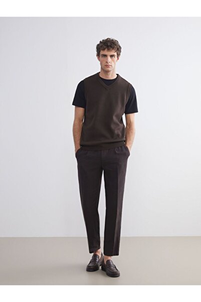 LC Waikiki LCWAIKIKI Classic Standard Fit V-Neck Men's Knitwear Sweater