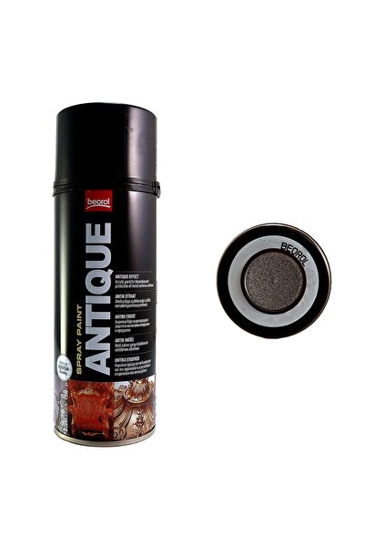 beorol Πολύ παχύρρευστο ακρυλικό χρώμα σε σπρέι με σκούρο γκρι αντικέ εφέ, An...