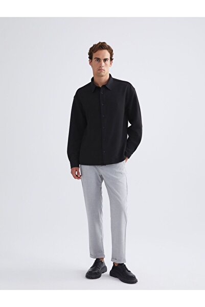 LC Waikiki LCW Vision Rahat Kalıp Uzun Kollu Erkek Gömlek