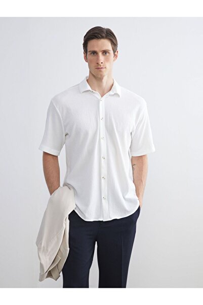 LC Waikiki LCW Vision Regular Fit Short Sleeve Men's Shirt