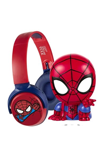 SMD-Volkano Marvel Spiderman 2-in-1 Kids Bluetooth Headphones & Mood Light Gift Set | Wireless Headset for Boys