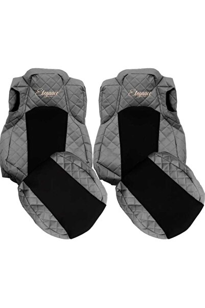 F-CORE Set huse scaune ventilate Mercedes MP4-MP5 Euro 6 gri 2016-2025