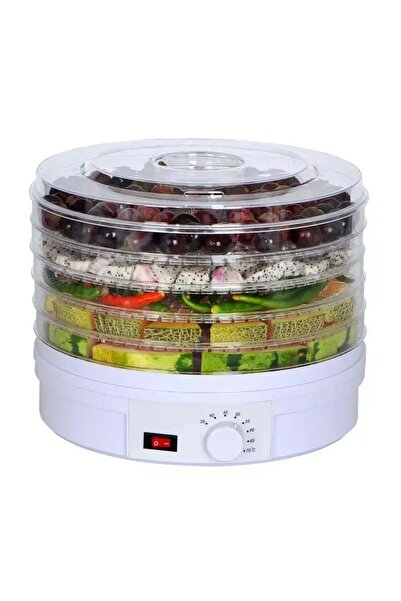 Generic Food Dehydrator Machine, 5 Stackable Trays - Multi-Tier Meat & Fruit Dryer