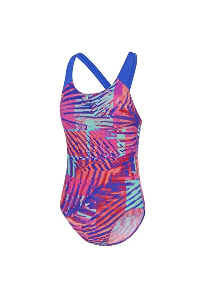 SPEEDO Allover Splashback Girls' Swimsuit