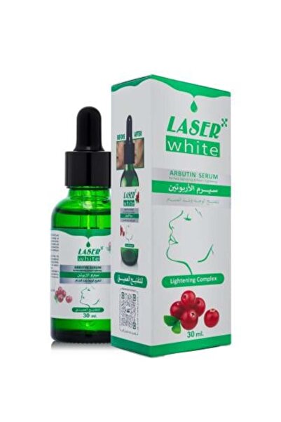 LASER WHITE ليزر وايت سيرم الأربوتين لتفتيح الوجه